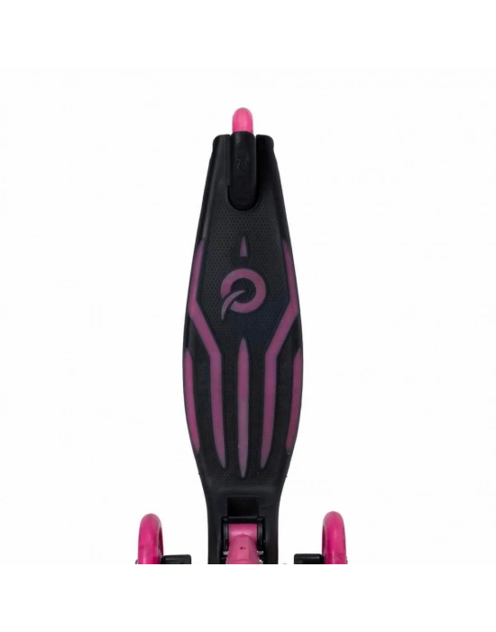 3 Tekerlekli Katlanabilir Işıklı Pembe Scooter
