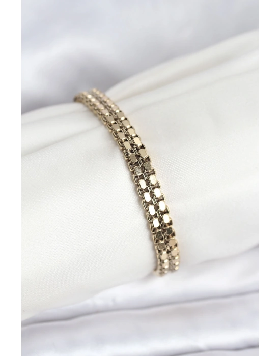 316L Çelik Gold Renk Kadın Bileklik