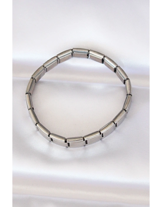 316L Çelik Gümüş Renk Yazısız Nomination Model Kadın Bileklik