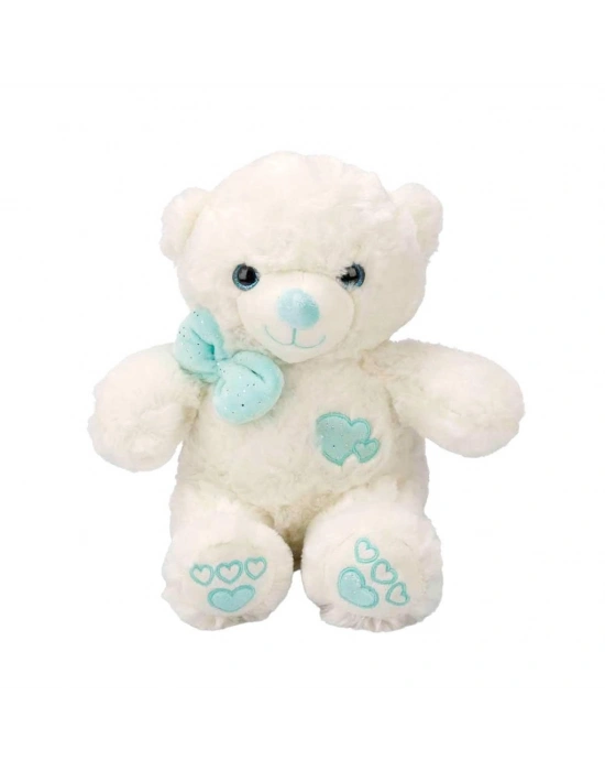 3186 Papyonlu Peluş Ayı 30 cm -NessiWorldman