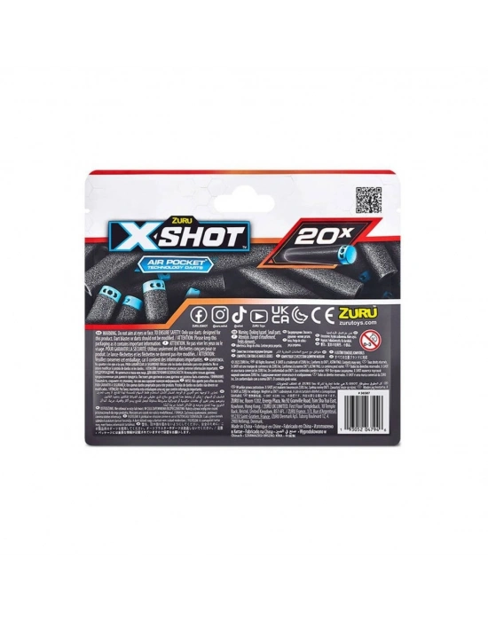 36587 X Shot Silah 20 li Yedek Paket -NessiWorld