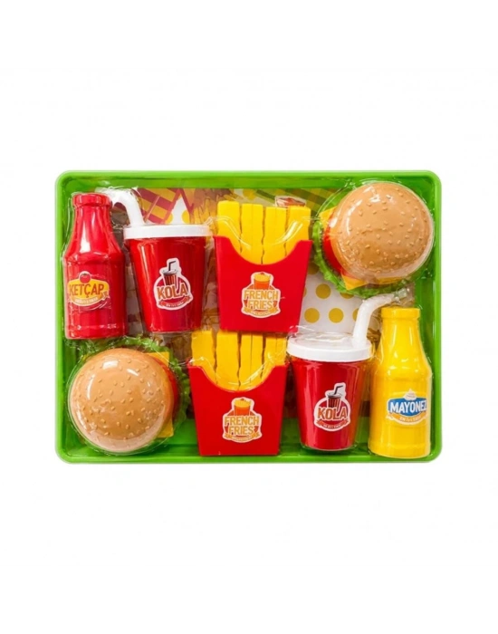39164 HAMBURGER TEPSİ ÇİFT PORSİYON