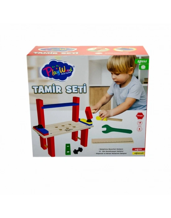 397 Kutuda Ahşap Tamir Seti - Onyıl Oyuncak