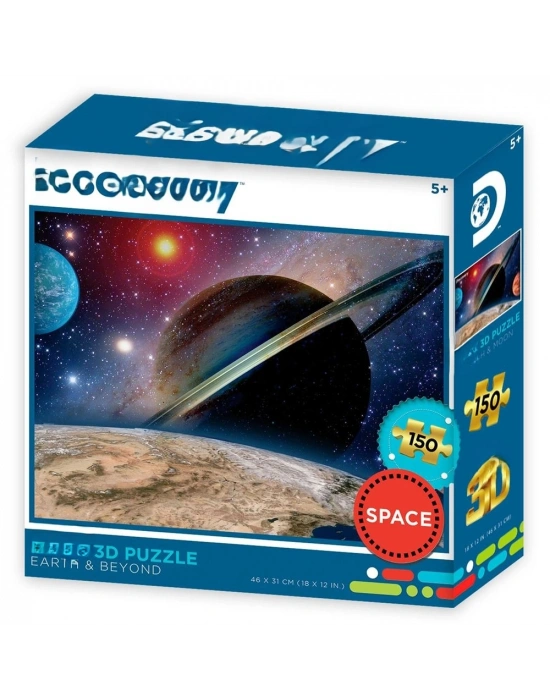3D Dünya ve Ötesi Puzzle 150 Parça