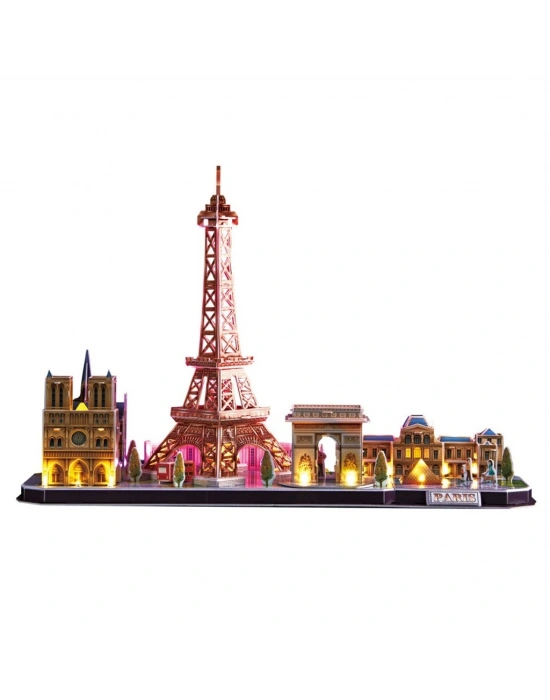 3D Puzzle 115 Parça LED Işıklı