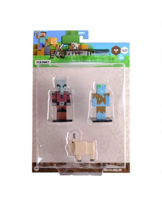 3D Toppeez 3lü Figür Seti Seri 2 adet fiyatıdır