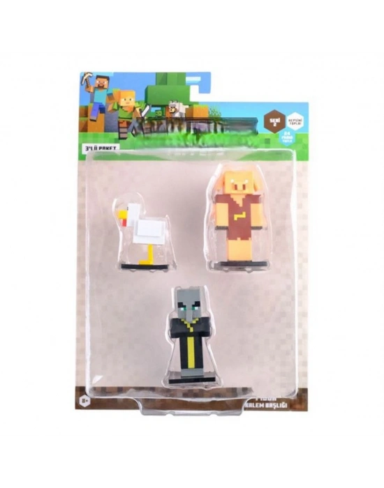 3D Toppeez 3lü Figür Seti Seri 2 adet fiyatıdır