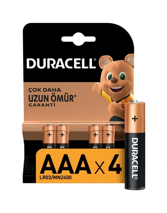 4Lü AAA İnce Kalem Pil