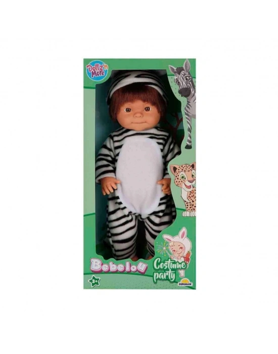 40041 Hayvan Kostümlü Bebek 40 cm