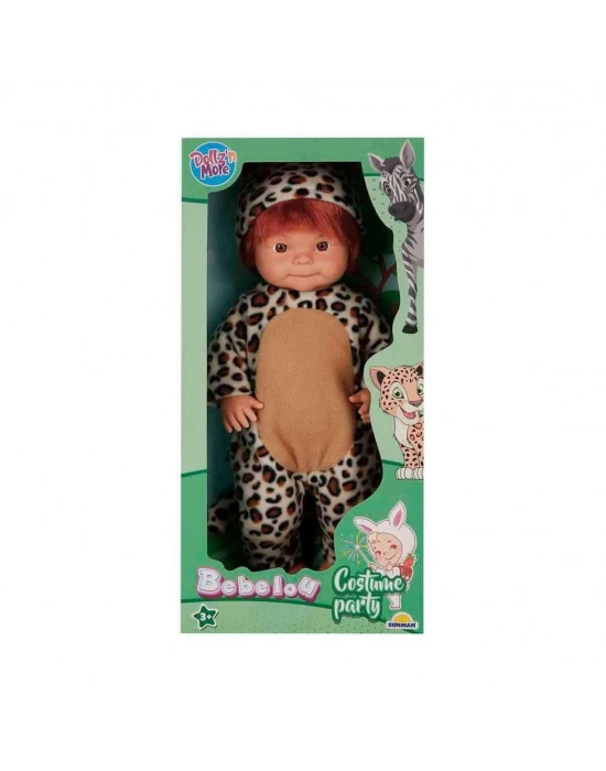 40041 Hayvan Kostümlü Bebek 40 cm