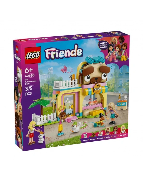 42650 Friends Evcil Hayvan Aksesuar Dükkanı 375 parça +6 yaş