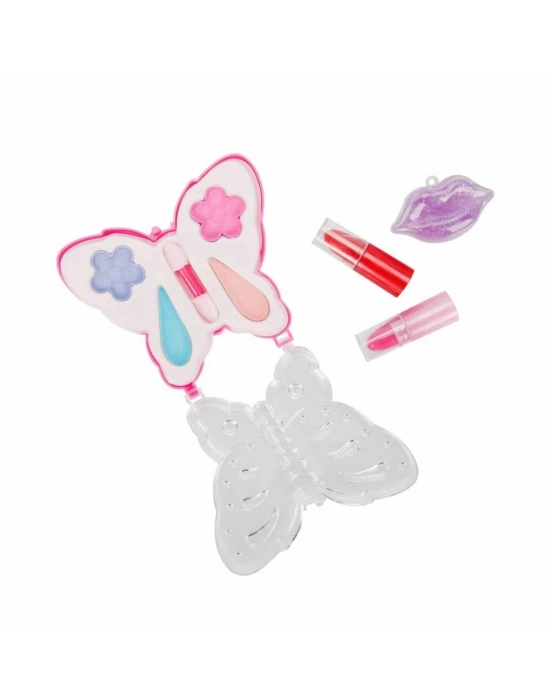 4276 Pretty Pinky Kelebek Makyaj Seti -NessiWorld