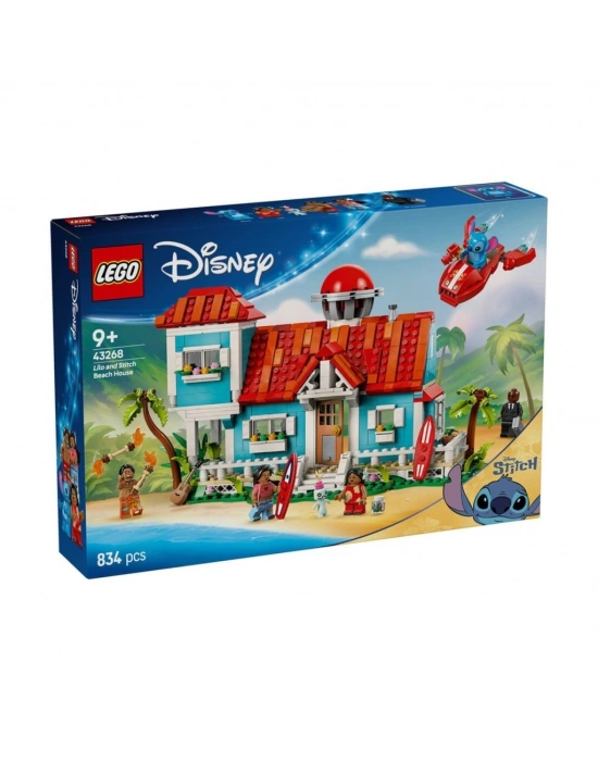 43268 NessiWorld Lilo ve Stiç Plaj Evi 834 parça +9 yaş