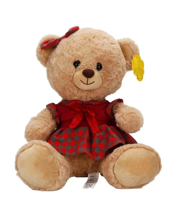 4810 PELUŞ AYI ELBİSELİ 32CM 2A