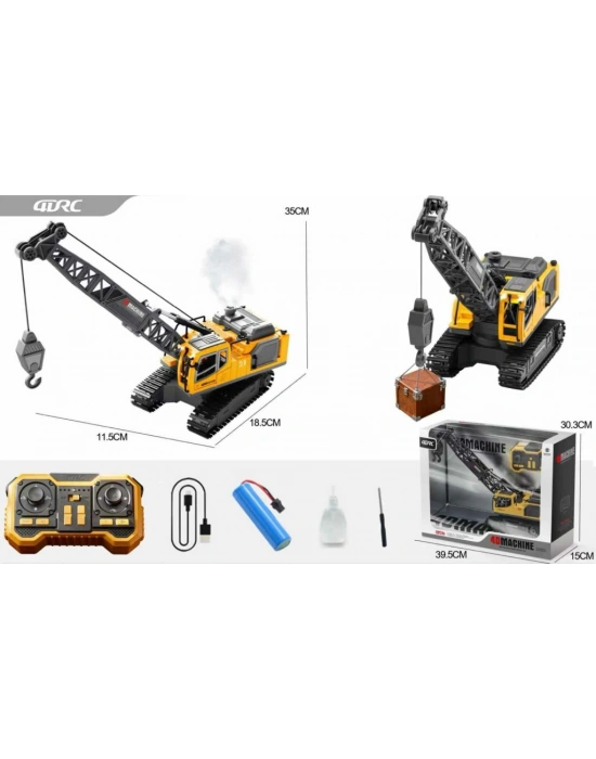 4D-E4 12 FONKSİYONLU FARKLI KONTROLLÜ VİNÇ