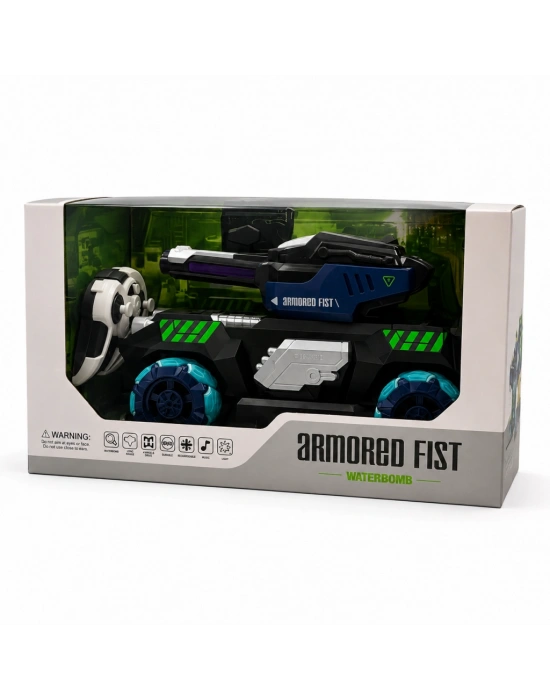 4D-Y11 ÇİFT KON.SU TOPU ATAN DRİFT TEKER OYUNCAK TANK