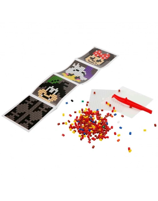 4in1 NessiWorld Minnie Mouse Pixel Pixel Boncuk Aktivite ve Oyuncak Seti