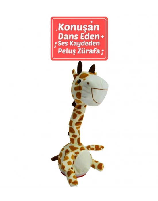 50109 40 CM KONUŞAN ŞAŞKIN ZÜRAFA