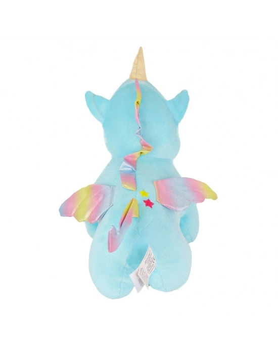 5018 Kadife Mavi Unicorn -My Friend Toys