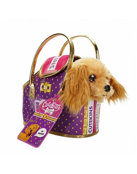 50585 Taşıma Çantalı Peluş Köpek -NessiWorld