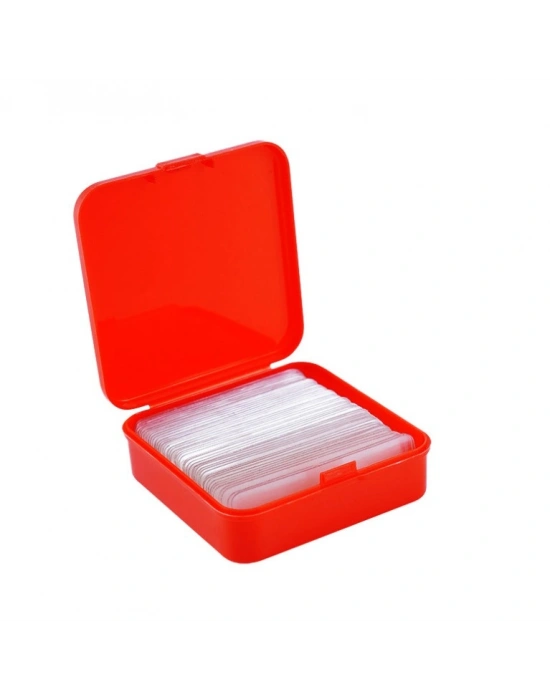 60 Parça Çok Amaçlı Çift Taraflı Bant 1 cm x 4 cm