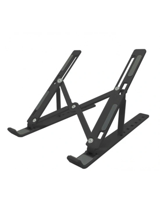 7 Kademeli Ayarlı Katlanabilir Laptop Tablet Standı Siyah
