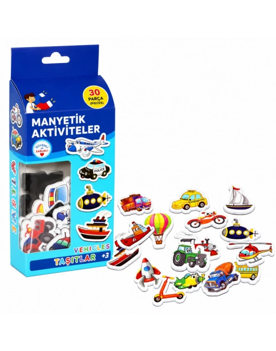 7154  Manyetik Aktiviteler - Taşıtlar / +3 yaş