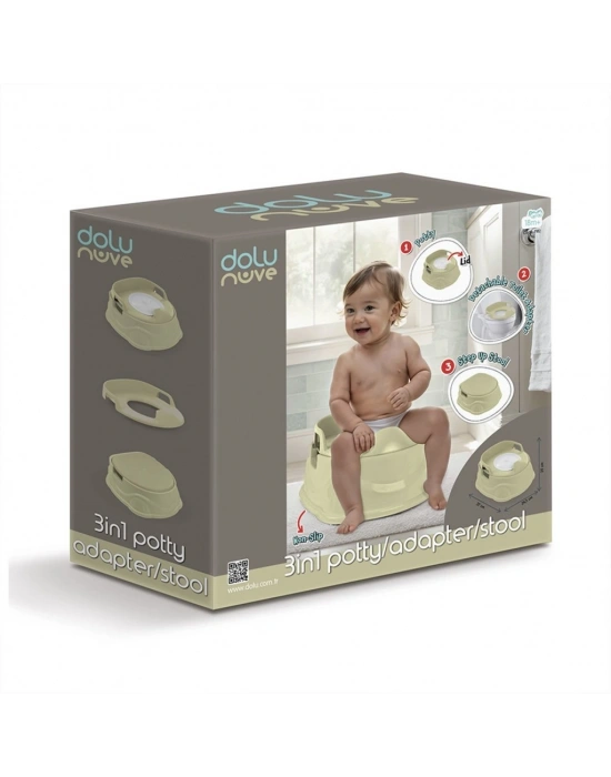 7183 Lazımlık Adaptör Basamak Eco Green -Dolu Oyuncak