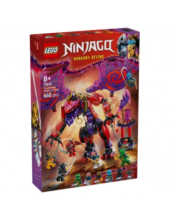 71832   Ninjago Thunderfang Kaos Ejderhası 668 parça +8 yaş