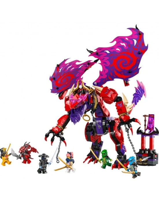 71832   Ninjago Thunderfang Kaos Ejderhası 668 parça +8 yaş