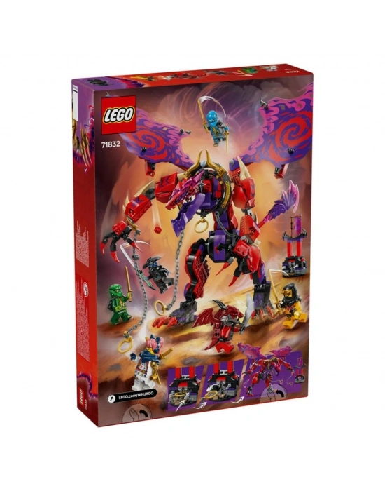 71832   Ninjago Thunderfang Kaos Ejderhası 668 parça +8 yaş