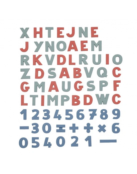 72 Magnetic Letters & Numbers