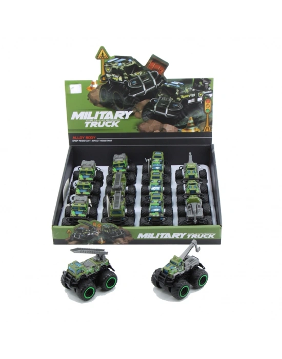 779-69B DUBLE SÜRTMELİ METAL DIECAST ASKERİ
