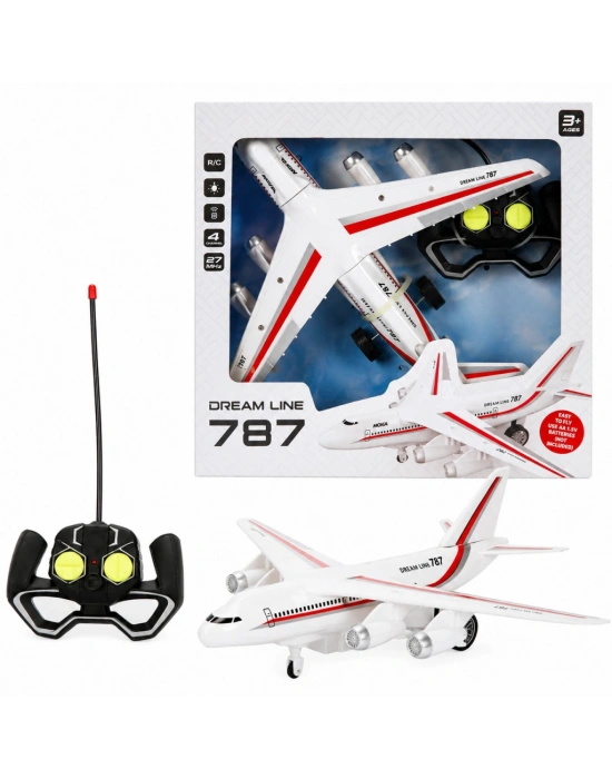 787 USB Şarjlı Uzaktan Kumandalı Uçak 32 cm