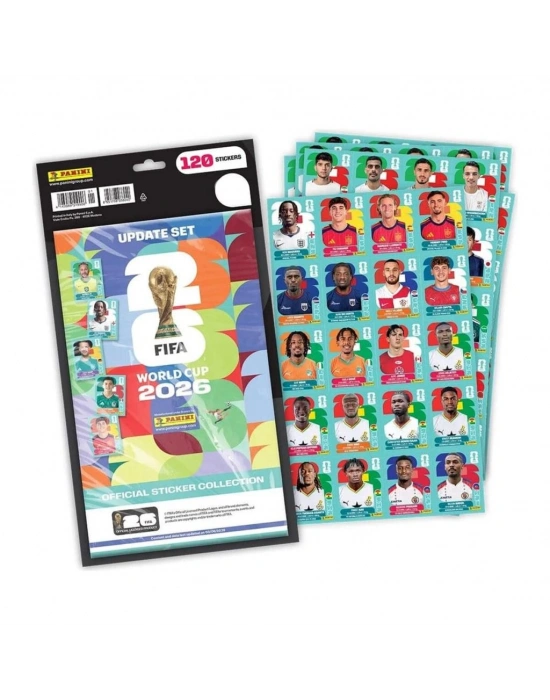 8040 FİFA WORLD CUP 2026 UPDATE SET STİCKER CALLECTİON