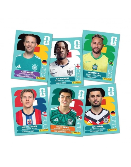 8040 FİFA WORLD CUP 2026 UPDATE SET STİCKER CALLECTİON