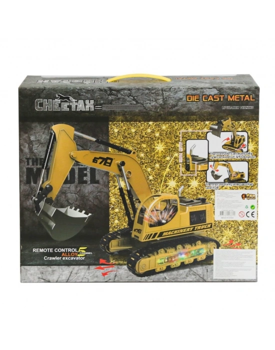 8070E Kumandalı Şarjlı Işıklı Kepçe  -Can Oyuncak