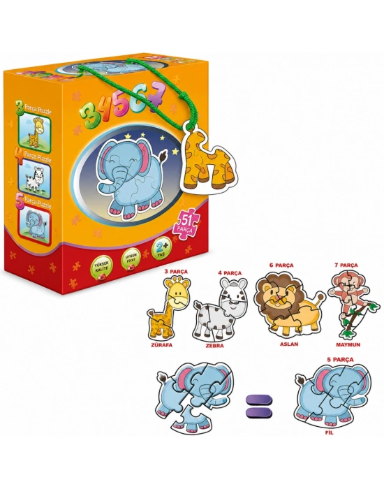 8766 ORMAN KUT.PUZZLE 025876-34567