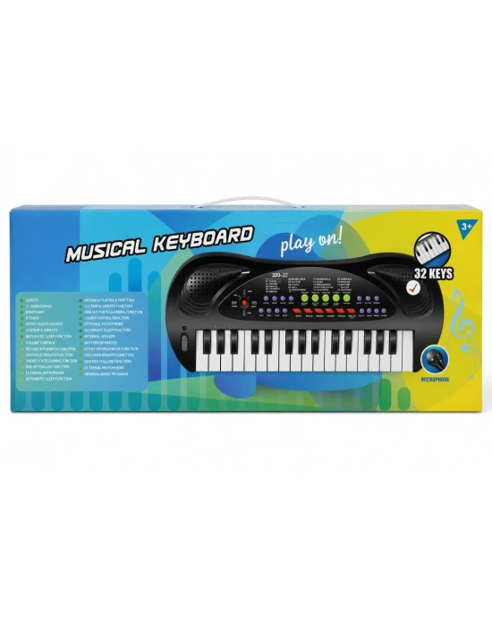 99000 NessiWorld- 32 Tuşlu Mikrofonlu Org / +3 yaş
