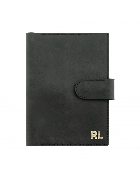 A5 Defter ve Ajanda Kılıfı - %100 Rainbow Deri - KO10001 - Antrasit