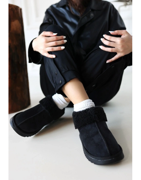 Abby Siyah Süet Bot