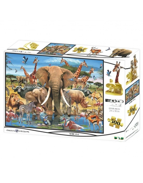 Afrika 500 Parça Yetişkin Puzzle