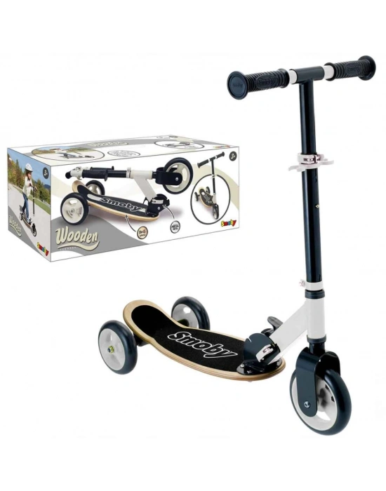 Ahşap 3W Katlanabilir Scooter 7600750908