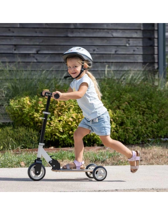 Ahşap 3W Katlanabilir Scooter 7600750908