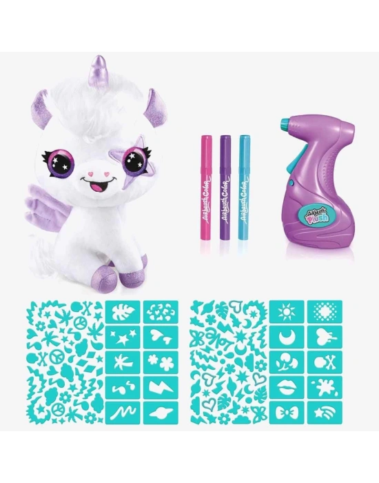 Airbrush Peluş Karanlıkta Parlayan Sihirli Unicorn
