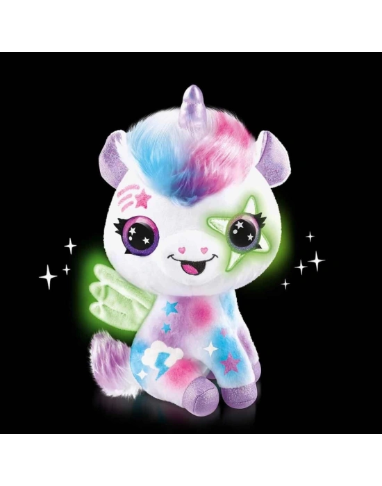 Airbrush Peluş Karanlıkta Parlayan Sihirli Unicorn