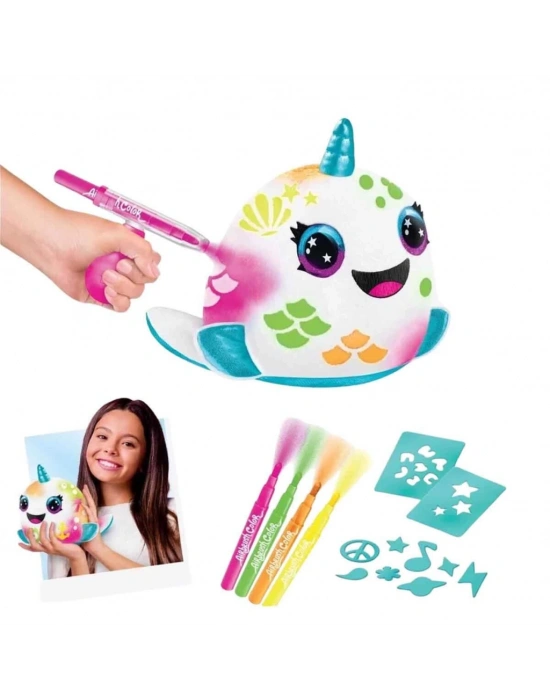Airbrush Peluş Neon Boyama Seti