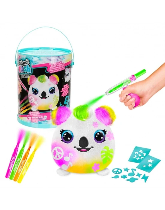 Airbrush Peluş Neon Boyama Seti