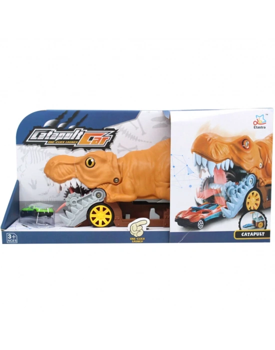 Araba Fırlatıcı Sesli Dinozor