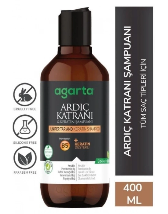   Ardıç Katranı & Keratin Şampuanı 400ml
